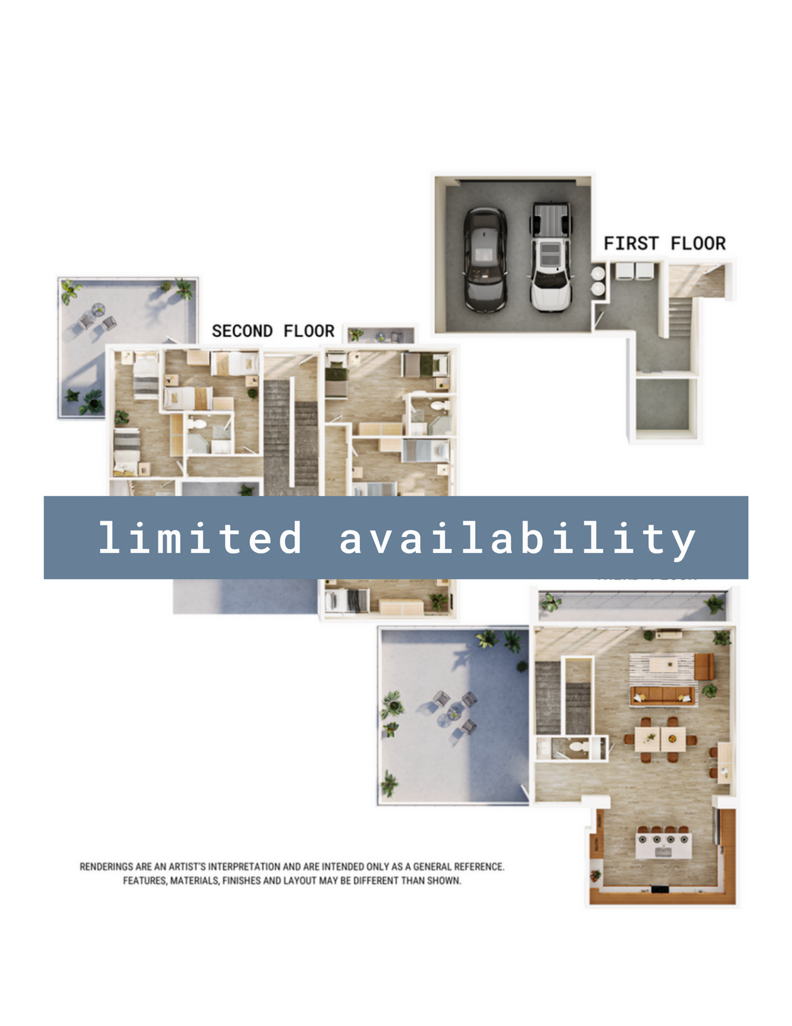 6BR/6.5BA – Driftwood w/ Casita floor plan